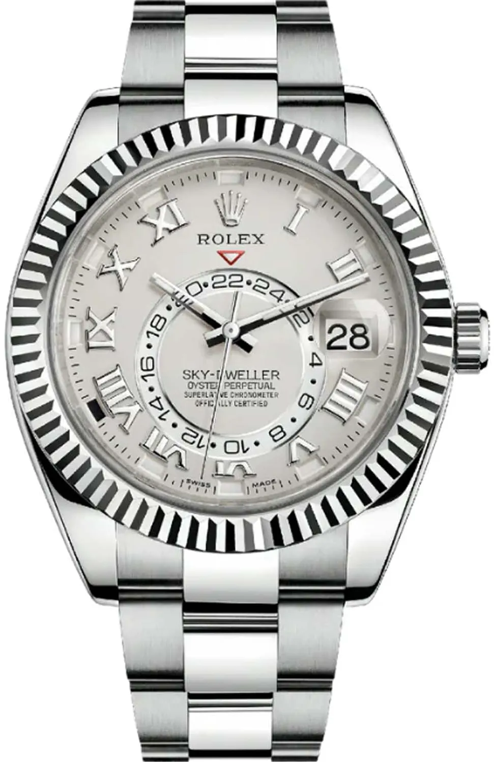 Rolex Sky-Dweller 326939 42mm White gold Ivory