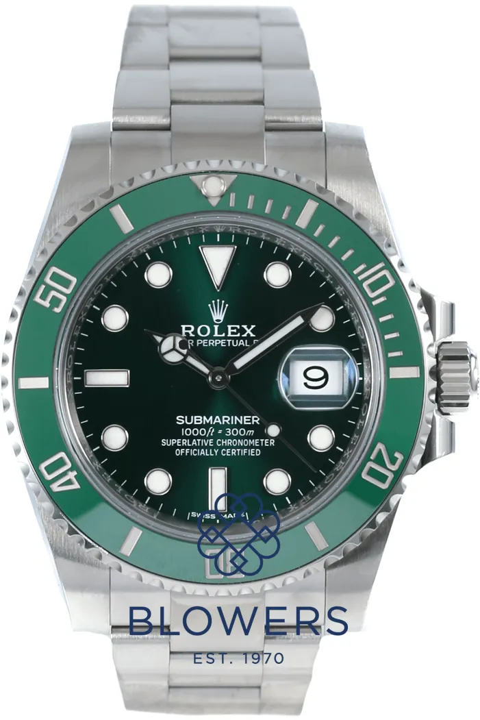 Rolex Submariner 116610LV 40mm Steel Green