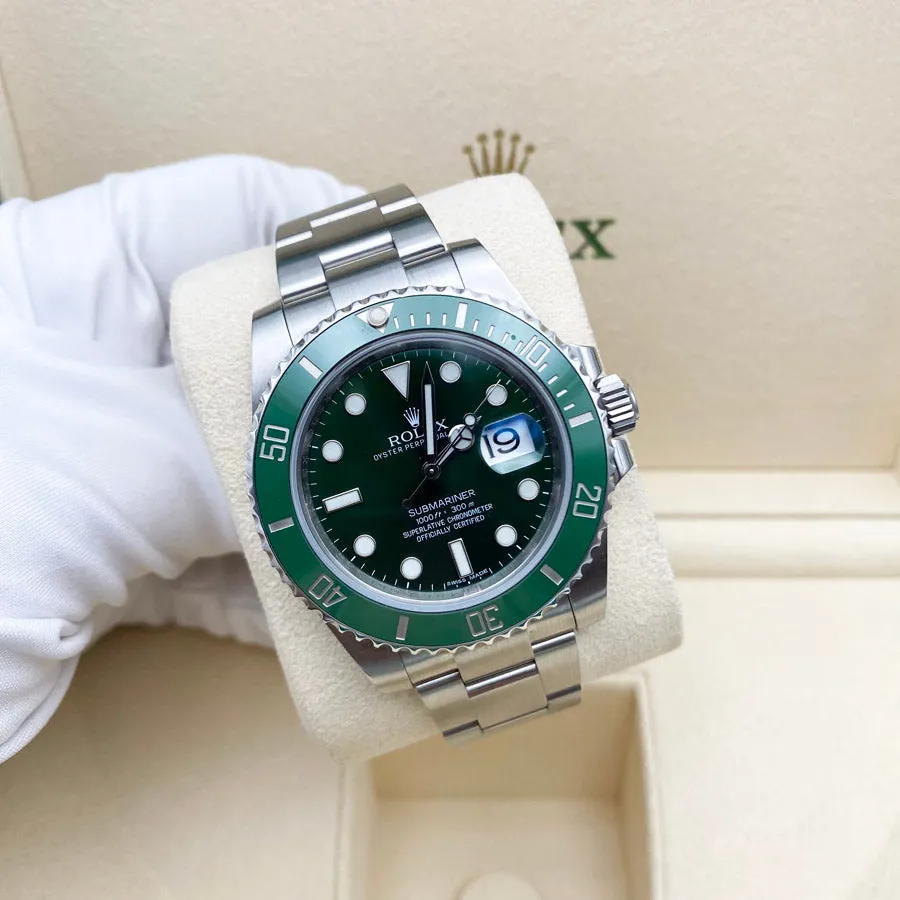 Rolex Submariner 116610LV 40mm Stainless steel Green