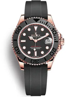 Rolex Yacht-Master 37 268655 Rose gold Black