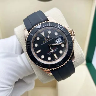 Rolex Yacht-Master 40 116655 Rose gold Black