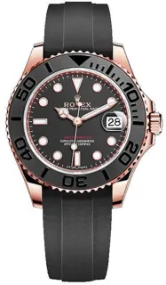 Rolex Yacht-Master 40 126655 Rose gold Black