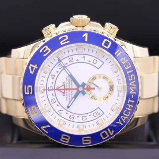 Rolex Yacht-Master II 116688 Yellow gold White