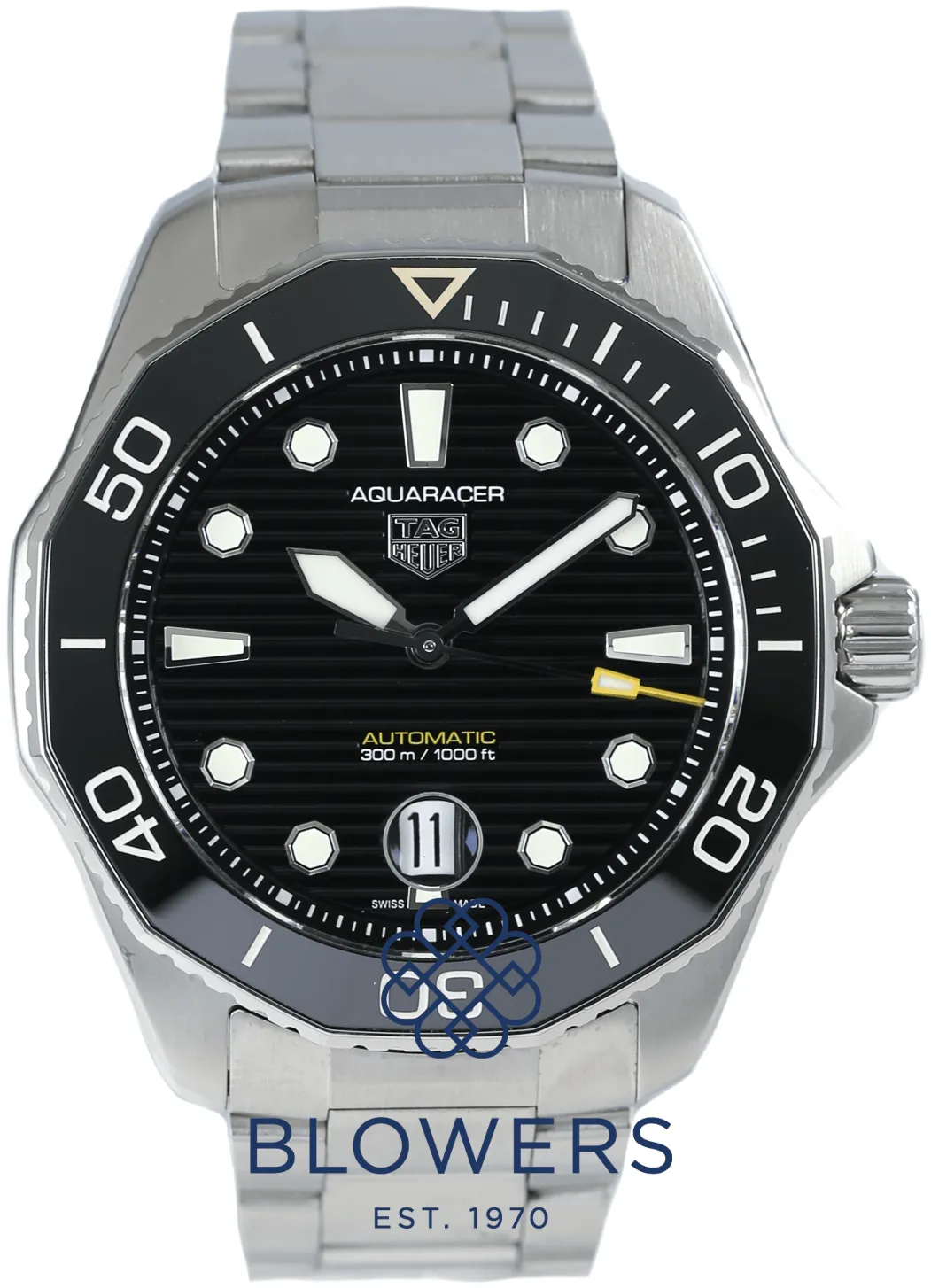 TAG Heuer Aquaracer WBP201A.BA0632 43mm Stainless steel Black