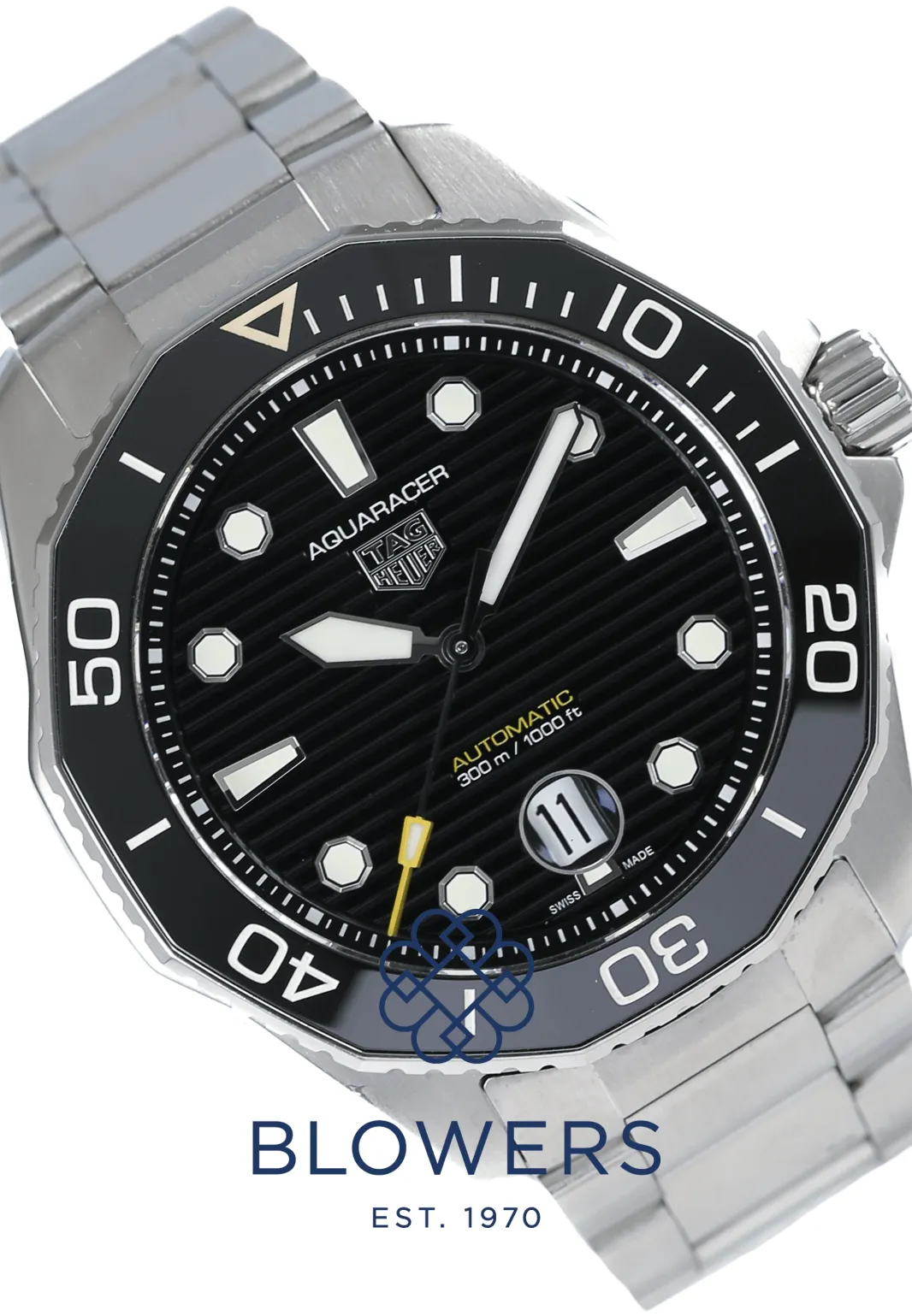 TAG Heuer Aquaracer WBP201A.BA0632 43mm Stainless steel Black 1