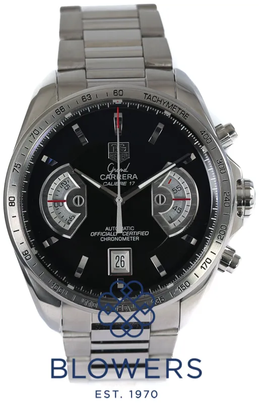 TAG Heuer Carrera CAV511G 43mm Stainless steel Black