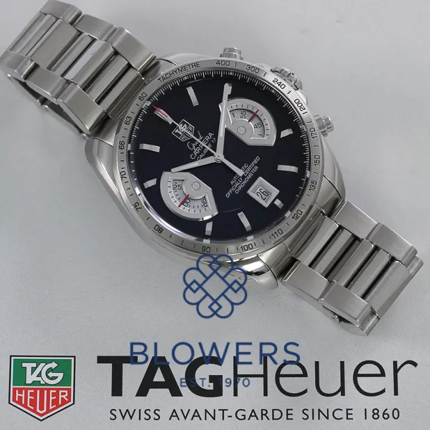 TAG Heuer Carrera CAV511G 43mm Stainless steel Black 3