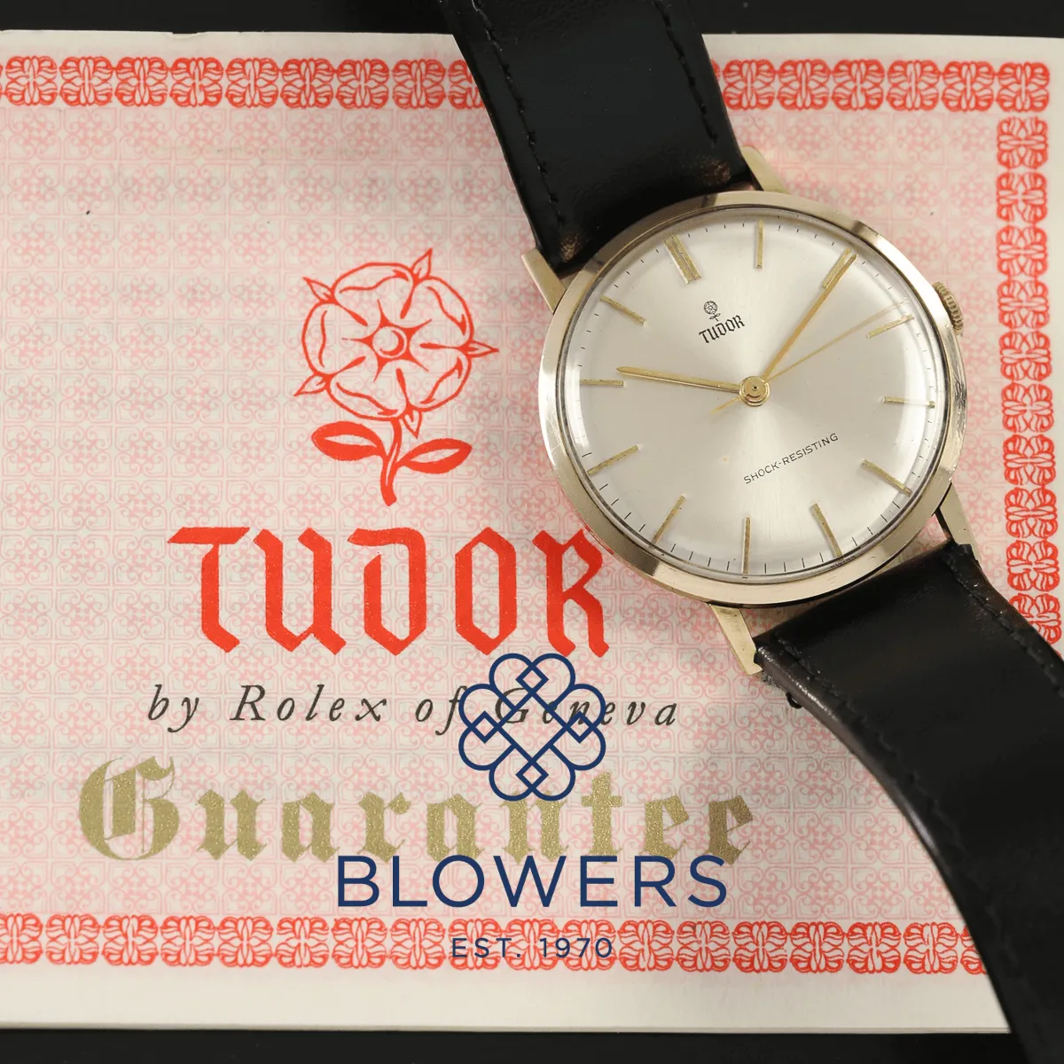 Tudor 7035 34mm Yellow gold Silver 3