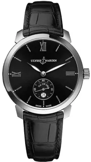 Ulysse Nardin Classico 3203-136-2/32 Stainless steel Black