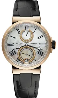 Ulysse Nardin Marine 1182-160-3/490 Rose gold White