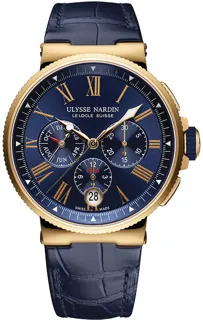 Ulysse Nardin Marine 1532-150/43 Rose gold Blue