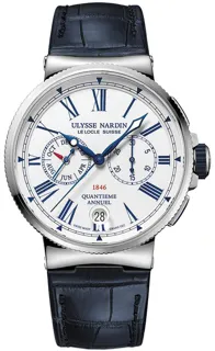 Ulysse Nardin Marine 1533-150/E0 Stainless steel White