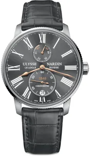 Ulysse Nardin Marine Torpilleur 1183-310/42-BQ Stainless steel