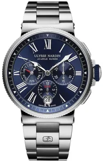 Ulysse Nardin Marine 1533-150-7M/43 Stainless steel