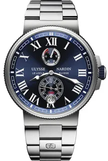 Ulysse Nardin Marine 1183-126-7M/43 Stainless steel Blue