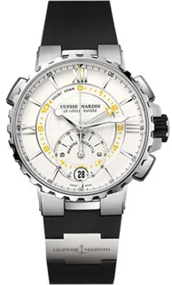 Ulysse Nardin Marine 155-3/40 Stainless steel White