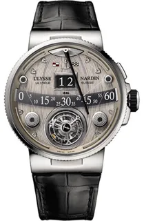 Ulysse Nardin Marine 6309-300/GD Platinum Beige