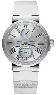 Ulysse Nardin Marine 1182-160/40 Stainless steel White