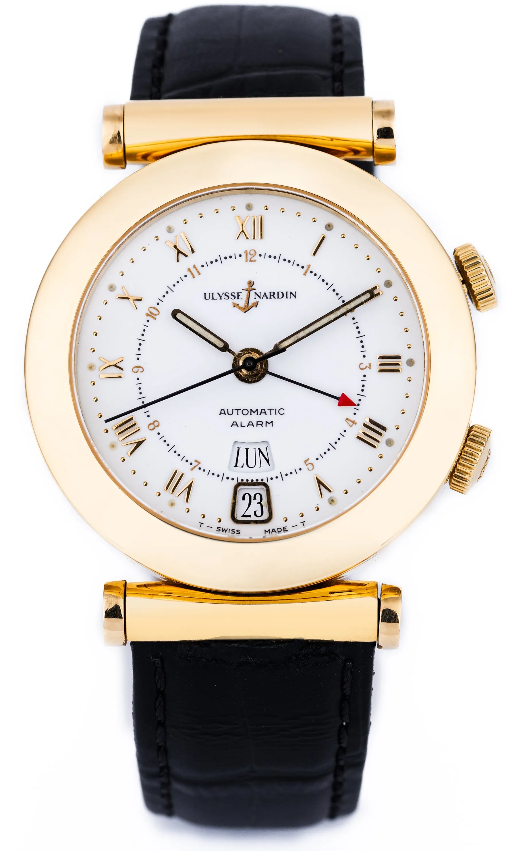 Ulysse Nardin San Marco 601-22 38mm Yellow gold White