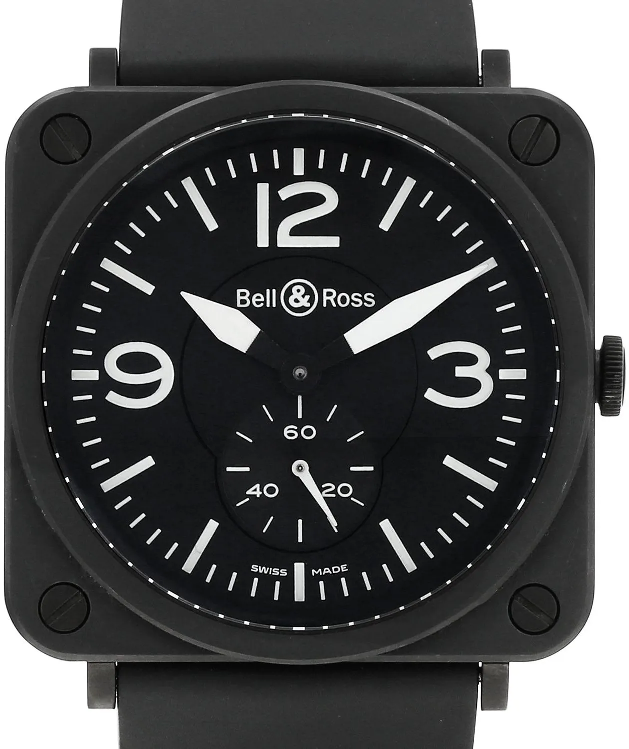 Bell & Ross BR S BRS-98-PBMC 39mm Ceramic and Stainless steel Black