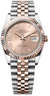 Rolex Datejust 36 126231-0027 Rose gold and Stainless steel Pink