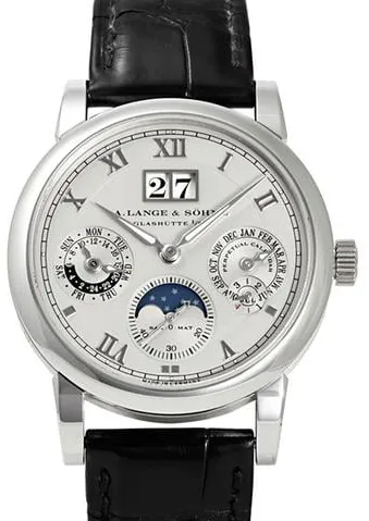 A. Lange & Söhne Langematik Perpetual 310.025E 38.5mm Platinum Silver