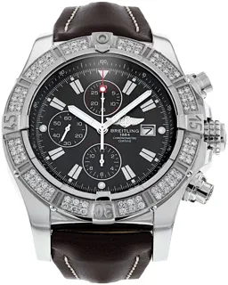 Breitling Avenger A13370 Stainless steel Black