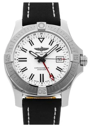 Breitling Avenger A32397101A1X2 43mm Stainless steel White