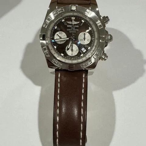 Breitling Chronomat AB0110 44mm Steel Brown 12