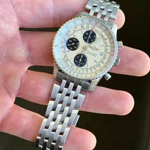 Breitling Navitimer A13330 41mm Steel Silver