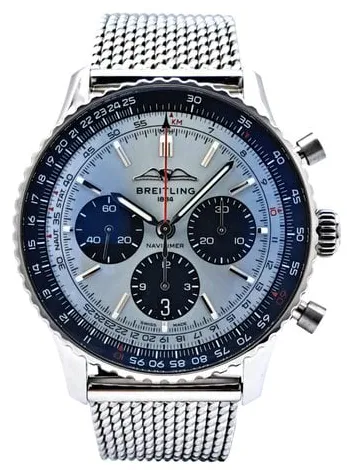 Breitling Navitimer AB0138241C1P1 43mm Stainless steel Blue