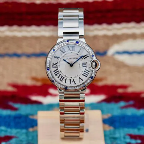 Cartier Ballon Bleu W6920046 36mm Stainless steel White