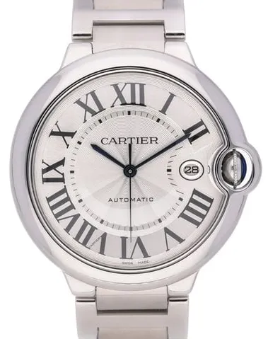 Cartier Ballon Bleu 42mm 3001 42mm Stainless steel Silver