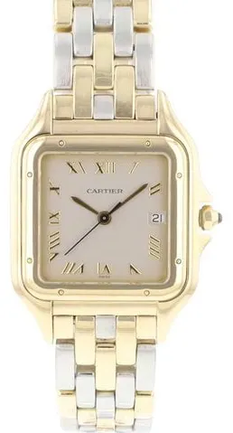 Cartier Panthère 1060 27.5mm Yellow gold Silver