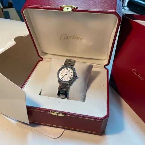 Cartier Ronde de Cartier 3601 29mm Stainless steel White