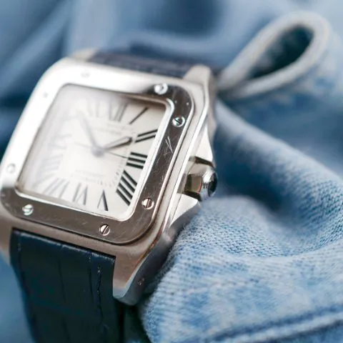 Cartier Santos 2878 33mm Stainless steel Silver 2