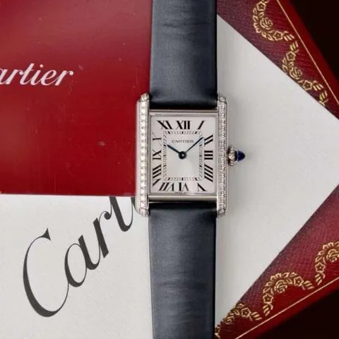 Cartier Tank Must W4TA0016 29.5mm Stainless steel Silver 1