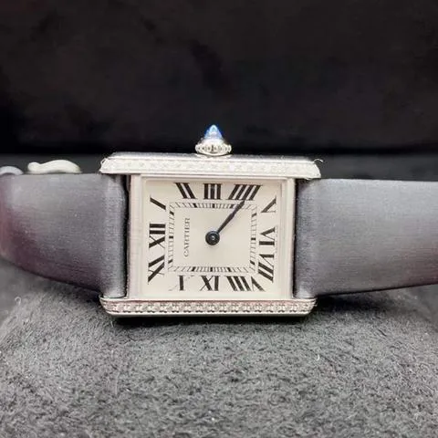 Cartier Tank Must W4TA0016 29.5mm Stainless steel Silver 2