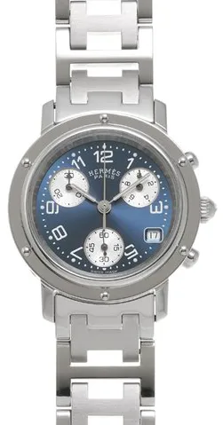 Hermès Clipper CL1.310 31mm Stainless steel Blue