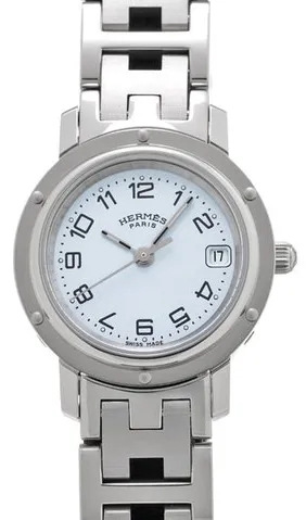 Hermès Clipper CL4.210 24mm Stainless steel Blue