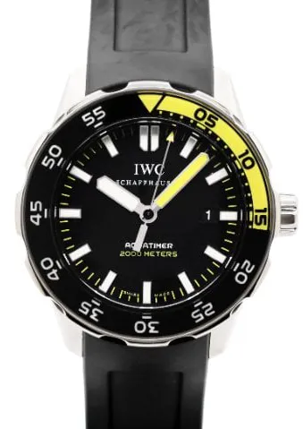 IWC Aquatimer IW356802 Stainless steel Black