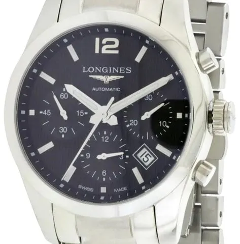 Longines Conquest Classic L2.786.4.56.6 nullmm Steel Black