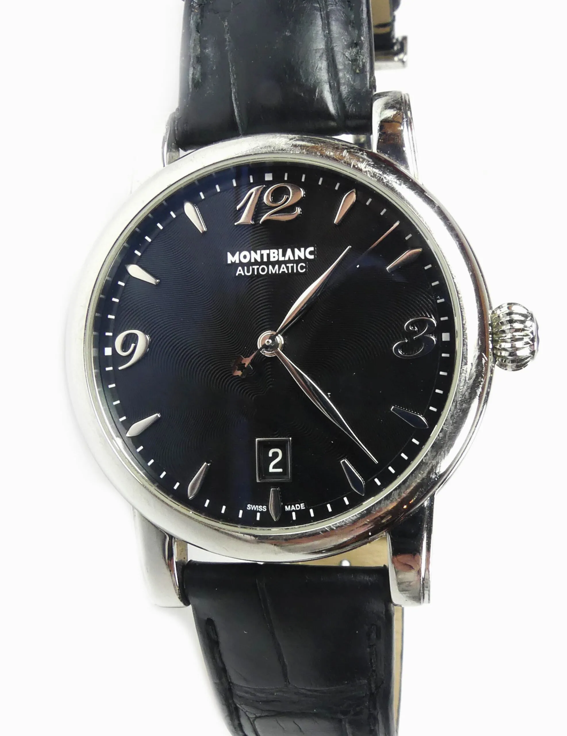 Montblanc TimeWalker 39mm Stainless steel Black