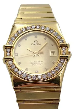 Omega Constellation Ladies 1382 27mm Yellow gold Gold