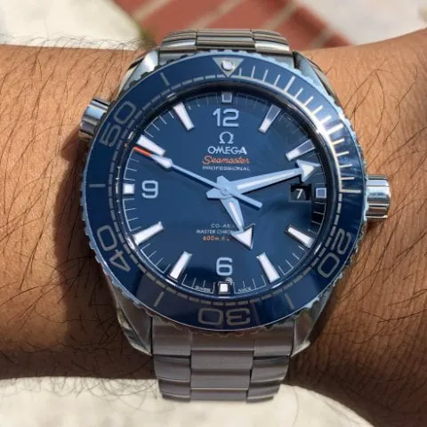 Omega Seamaster Planet Ocean 215.30.44.21.03.001 43.5mm Stainless steel Blue 1