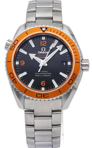 Omega Seamaster Planet Ocean 232.30.42.21.01.002 42mm Steel Black 1