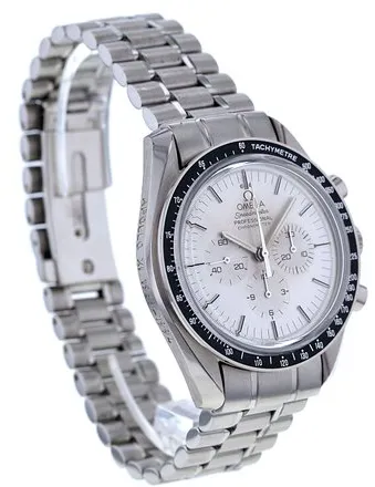 Omega Speedmaster Moonwatch 3192.30.00 42mm White gold Black 2