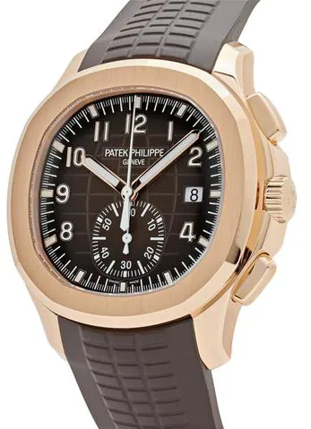 Patek Philippe Aquanaut 5968R-001 42mm Rose gold Brown 1