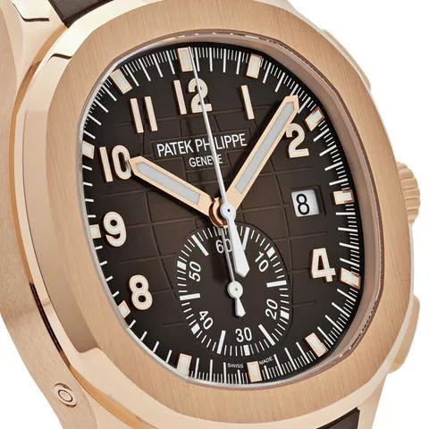 Patek Philippe Aquanaut 5968R-001 42mm Rose gold Brown 2