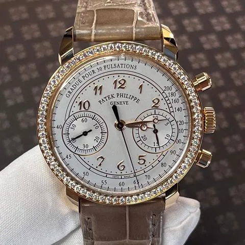 Patek Philippe Chronograph 7150/250R-001 38mm Rose gold White